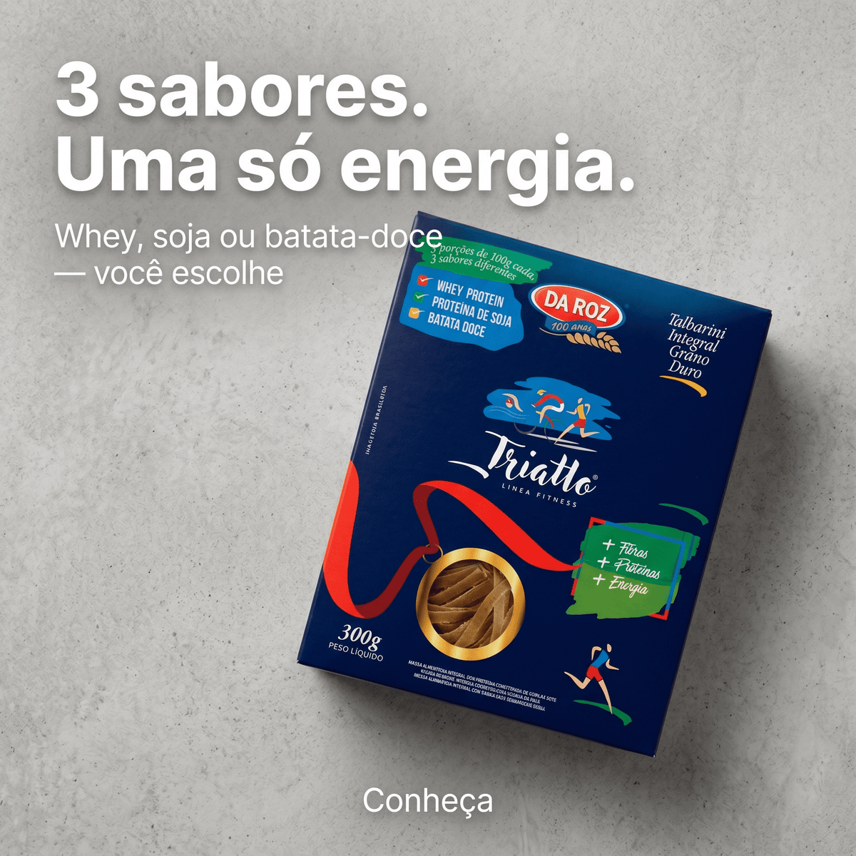 Whey, Soja ou Batata-doce: Qual Versão do Triatlo É a Sua - Massas Da Roz