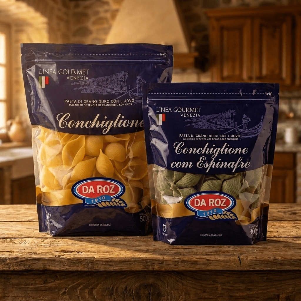 Combo Brasileirinho Da Roz – 12un. | Conchiglione Gourmet - Massas Da Roz