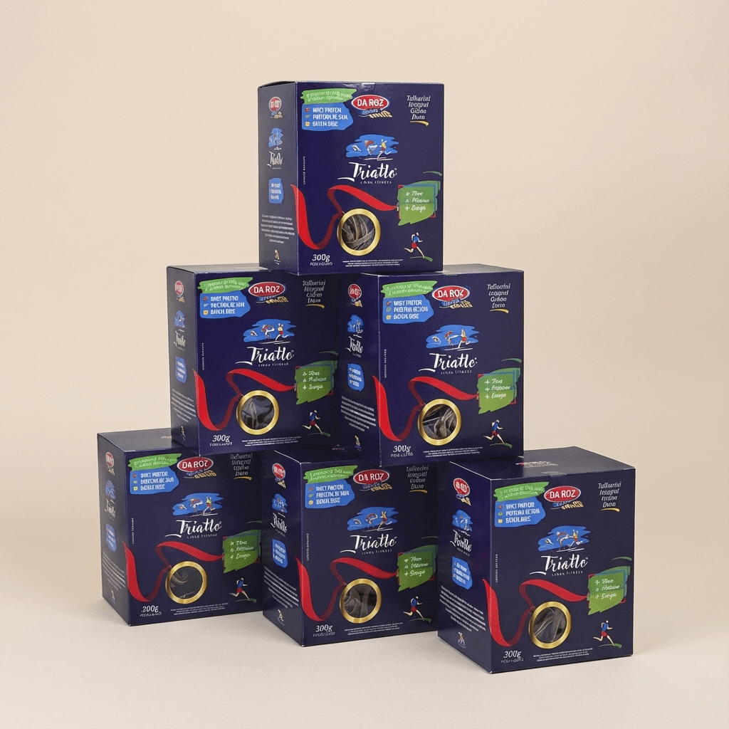 Combo Integral Triatlo Da Roz – 6un. | Linea Fitness 300g - Massas Da Roz