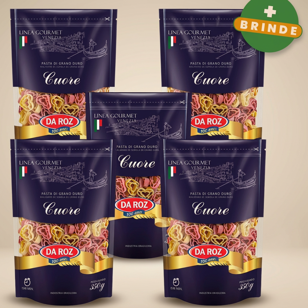 Combo Cuore Da Roz – 5un. | Linea Gourmet 350g