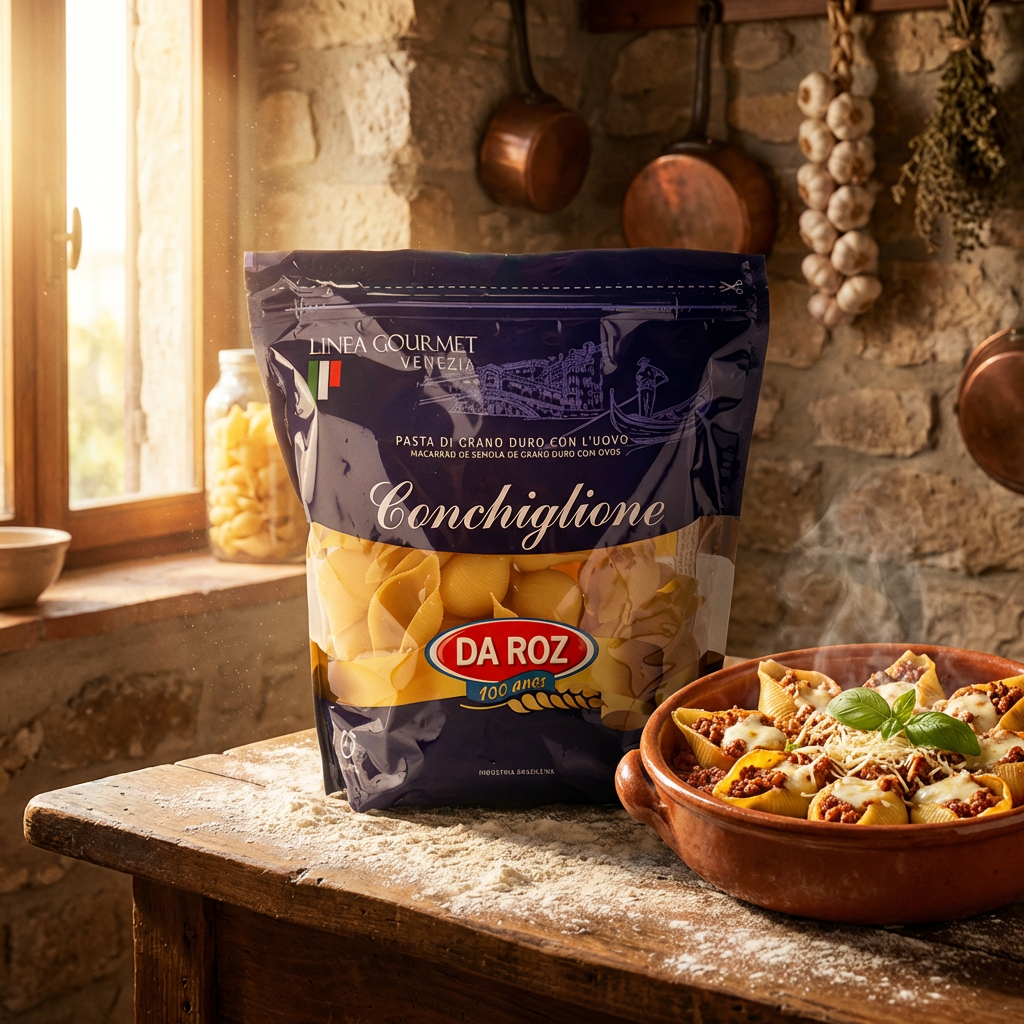Combo Conchiglione Da Roz – 12un. | Linea Gourmet 500g